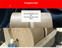 Tablet Screenshot of egyptianpulley.com